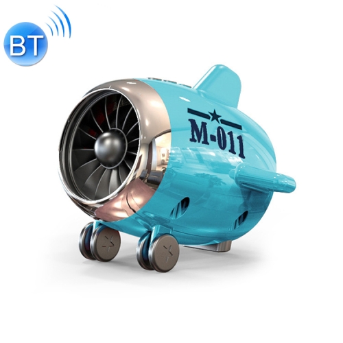 

M11 Portable Smart Small Aircraft Bluetooth Speaker(Light Blue)