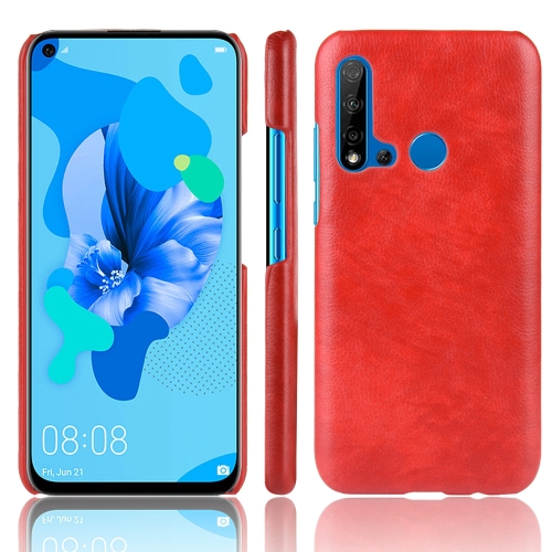 

Shockproof Litchi Texture PC + PU Case for Huawei P20 lite 2019/Nova 5i(Red)