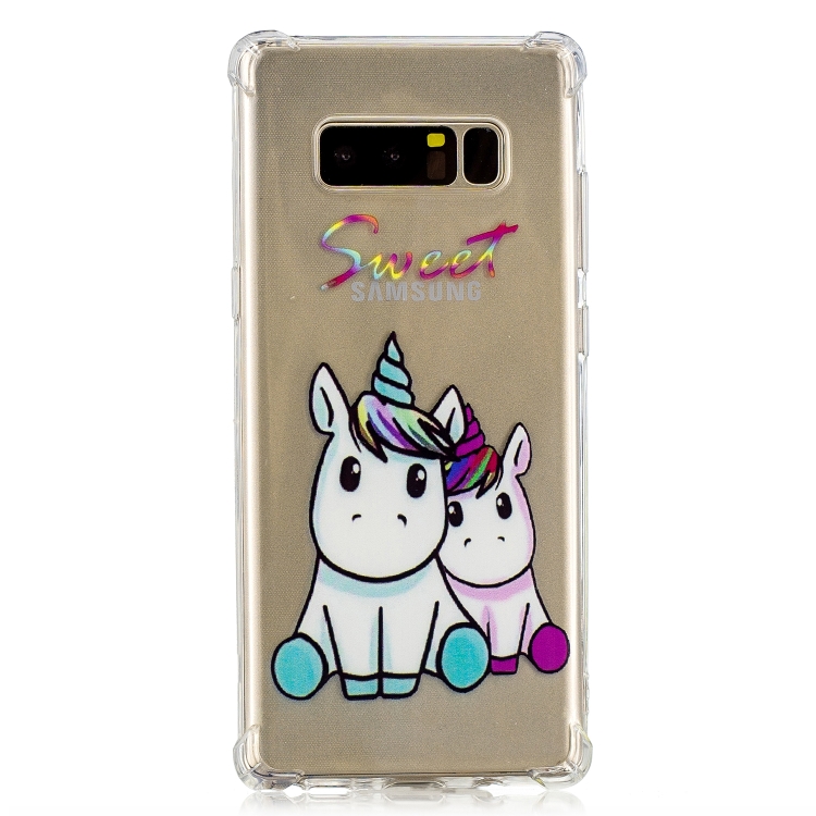 

Oil Embossed Pattern TPU Protective Case for Galaxy Note 8(Sweet)