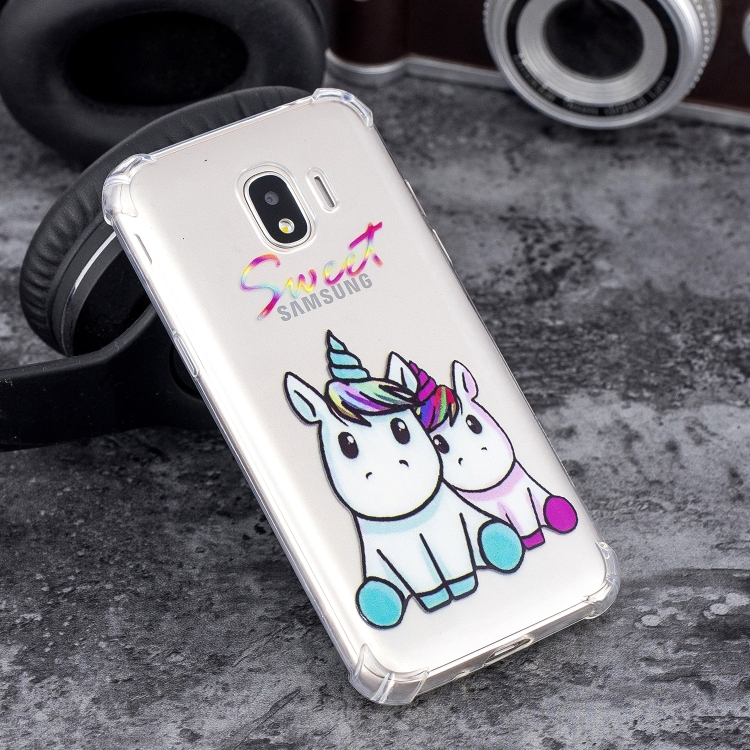 

Oil Embossed Pattern TPU Protective Case for Galaxy J2 Pro 2018(Sweet)