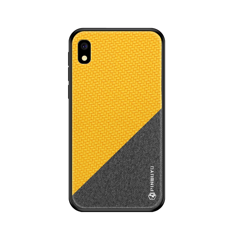 

PINWUYO Honors Series Shockproof PC + TPU Protective Case for Galaxy A10e(Yellow)