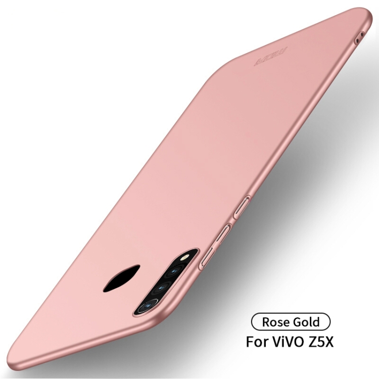 

MOFI Frosted PC Ultra-thin Hard Case for VIVO Z5X(Rose gold)