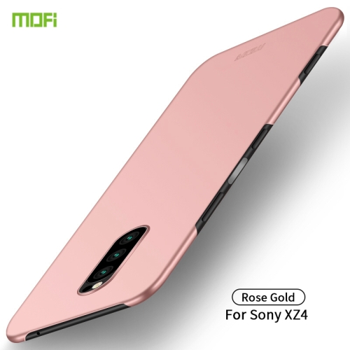 

MOFI Frosted PC Ultra-thin Hard Case for Sony Xperia XZ4/Xperia 1(Rose gold)