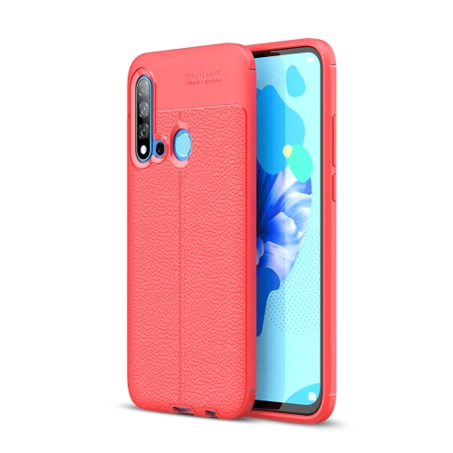 

Litchi Texture TPU Shockproof Case for Huawei Nova 5i / P20 Lite 2019(Red)