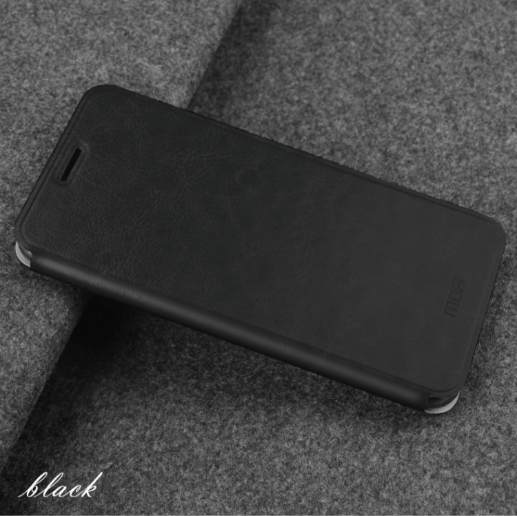 

MOFI Rui Series Classical Leather Flip Leather Case with Bracket Embedded Steel Plate All-inclusive for Xiaomi Redmi K20 / K20 Pro / Mi 9T / Mi 9T Pro(Core black)