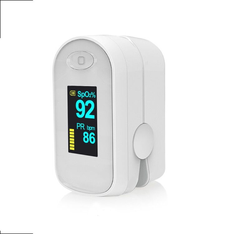 

C1 Finger Pulse Oximeter Wrist Blood Pressure Monitor Finger Heart Rate Digital Pulse Oximeter(White)