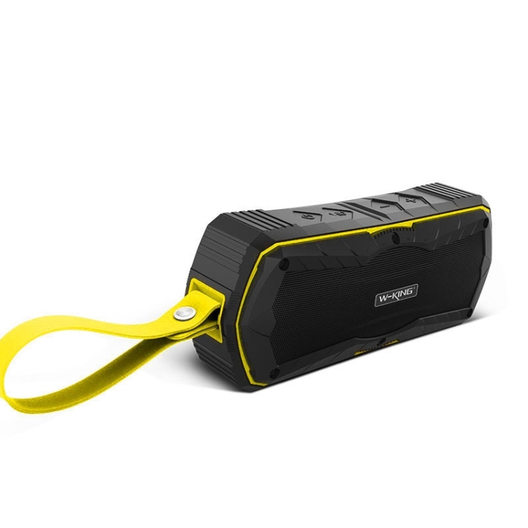 

W-king S9 Outdoor Speakers Wireless Bluetooth Speaker Portable Waterproof with Radio Bluetooth Speakers(yellow)
