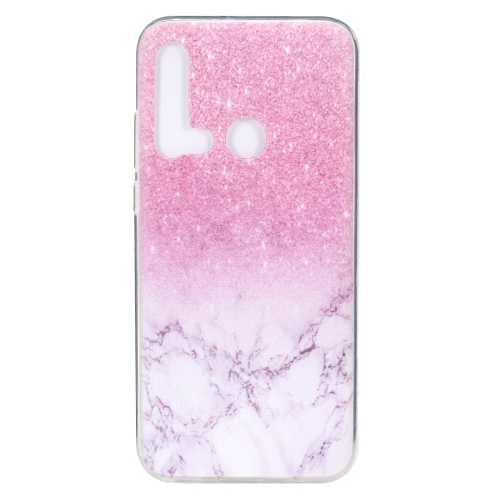 

Stylish and Beautiful Pattern TPU Drop Protection Cover for Huawei P20 Lite 2019(Marble)