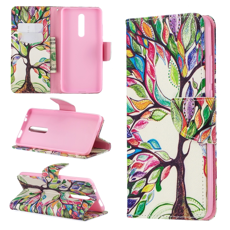 

Colored Drawing Pattern Horizontal Flip Leather Case for Xiaomi Redmi K20 & K20 Pro,with Holder & Card Slots & Wallet(Tree of Life)