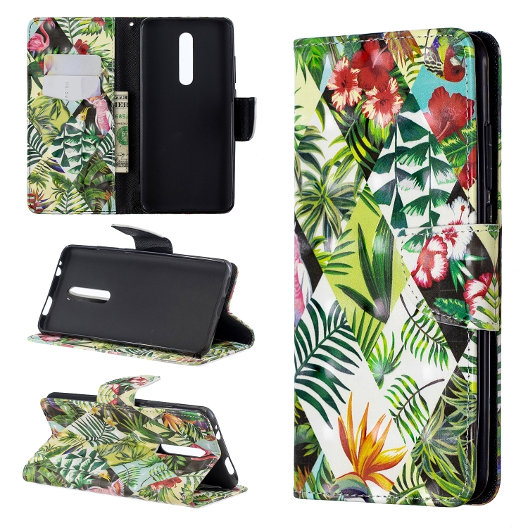 

3D Colored Drawing Pattern Horizontal Flip Leather Case for Xiaomi Redmi K20 & K20 Pro, with Holder & Card Slots & Wallet(Banana Leaf)