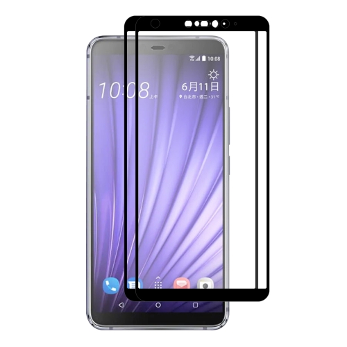 

2 PCS ENKAY Hat-prince Full Glue 0.26mm 9H 2.5D Tempered Glass Full Coverage Film for HTC U19e