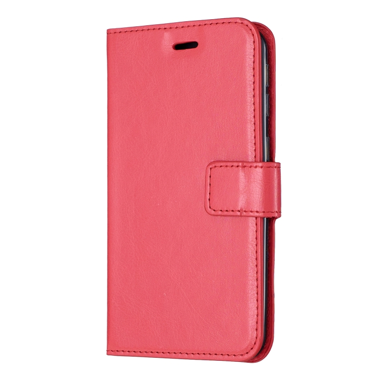 

Crazy Horse Texture Horizontal Flip Leather Case with Holder & Card Slots & Wallet & Photo Frame for iPhone 11(red)
