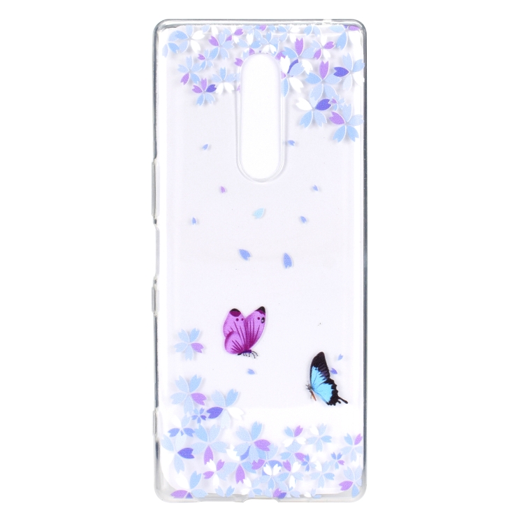 

Stylish and Beautiful Pattern TPU Drop Protection Cover for One Plus 7 Pro(Flower butterfly)