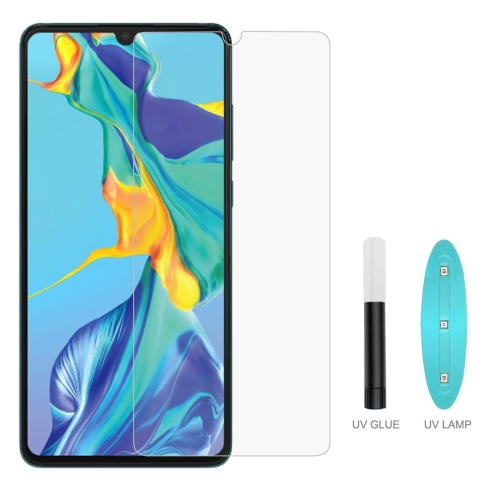 

UV Liquid Curved Full Glue Full Screen Tempered Glass for Huawei P30