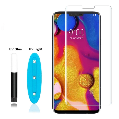 

Non-full UV Liquid Liquid Curved Tempered Glass Film for LG V30