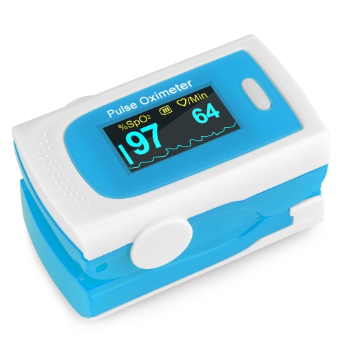 

M120 Precision Medical Special Finger Pulse Oxygen Meter Multi-color Optional(Blue)