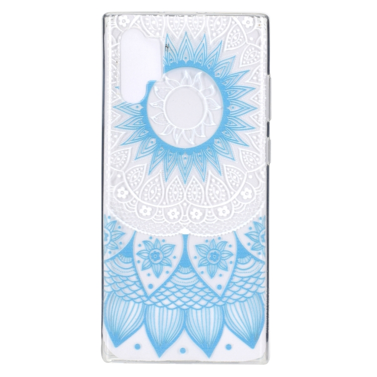 

Stylish and Beautiful Pattern TPU Drop Protection Case for Galaxy Note 10 Pro(Blue pattern)