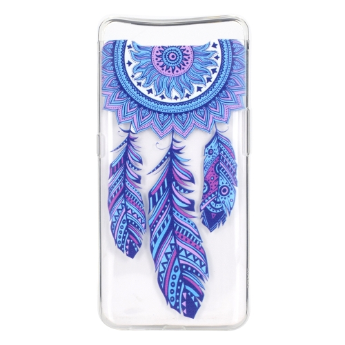 

Stylish and Beautiful Pattern TPU Drop Protection Case for Galaxy A80(Wind chimes)
