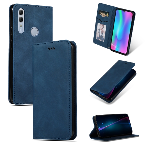 

Retro Skin Feel Business Magnetic Horizontal Flip Leather Case for Huawei Honor 10 Lite / Honor 20 Lite / Honor 10i / Honor 20i(Navy Blue)