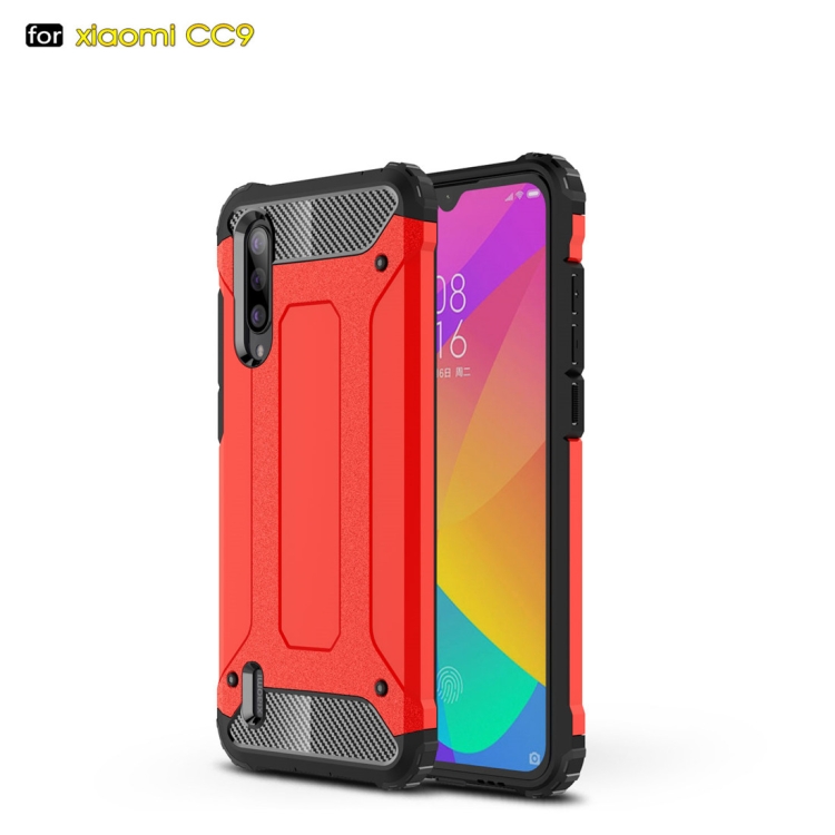 

Magic Armor TPU + PC Combination Case for Xiaomi Mi CC9(Red)