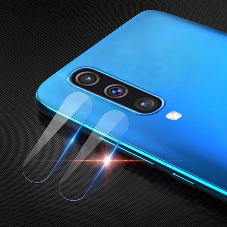 

2PCS mocolo 0.15mm 9H 2.5D Round Edge Rear Camera Lens Tempered Glass Film for Galaxy A50