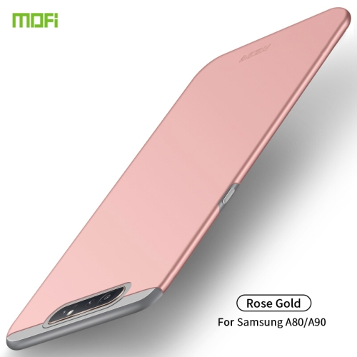 

MOFI Frosted PC Ultra-thin Hard Case for Galaxy A80 / A90(Rose gold)
