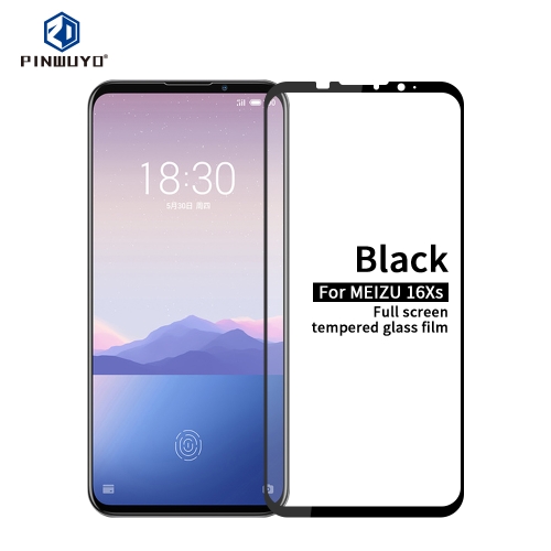 

PINWUYO 9H 2.5D Full Screen Tempered Glass Film for Meizu 16XS(Black)