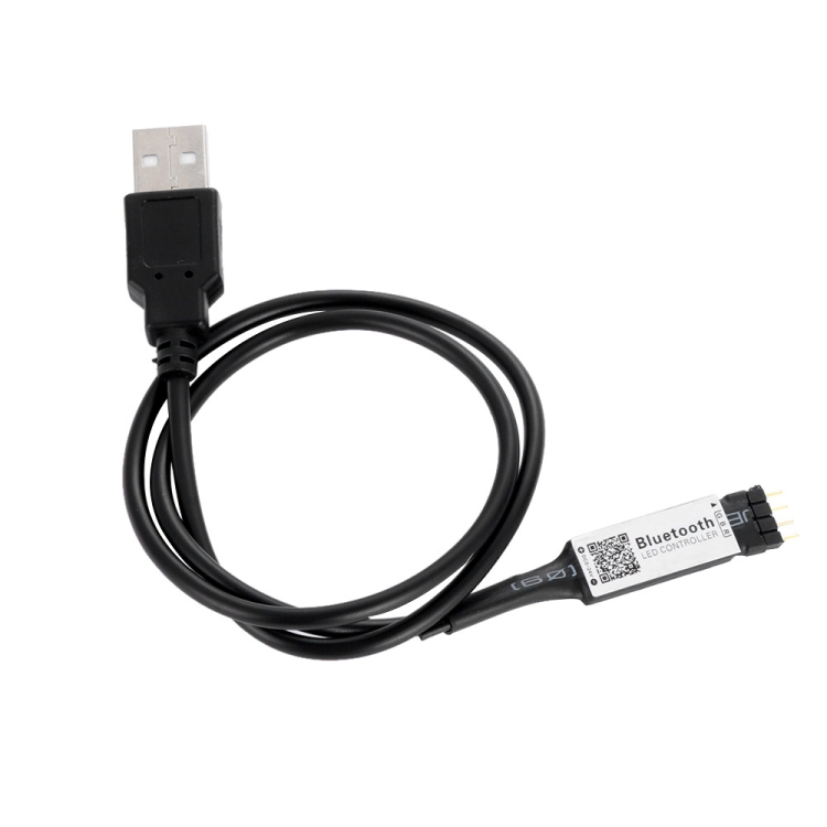 

Smart RGB Bluetooth Timer Suitable LED Controller for 5V 3528 5050 RGB Light Strip