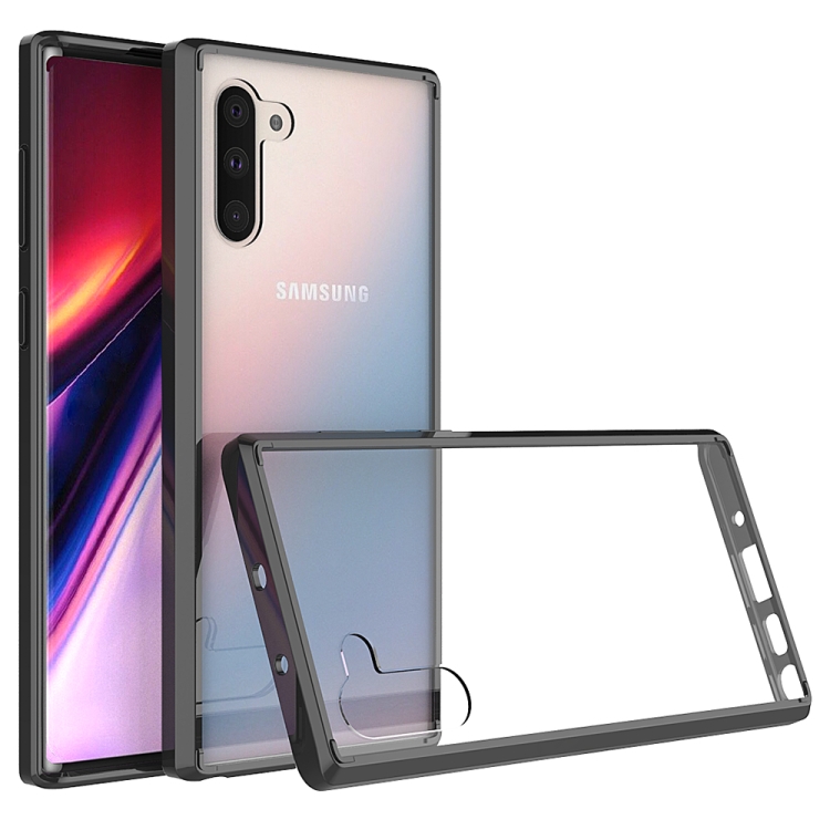 

Scratchproof TPU + Acrylic Protective Case for Galaxy Note10(Black)