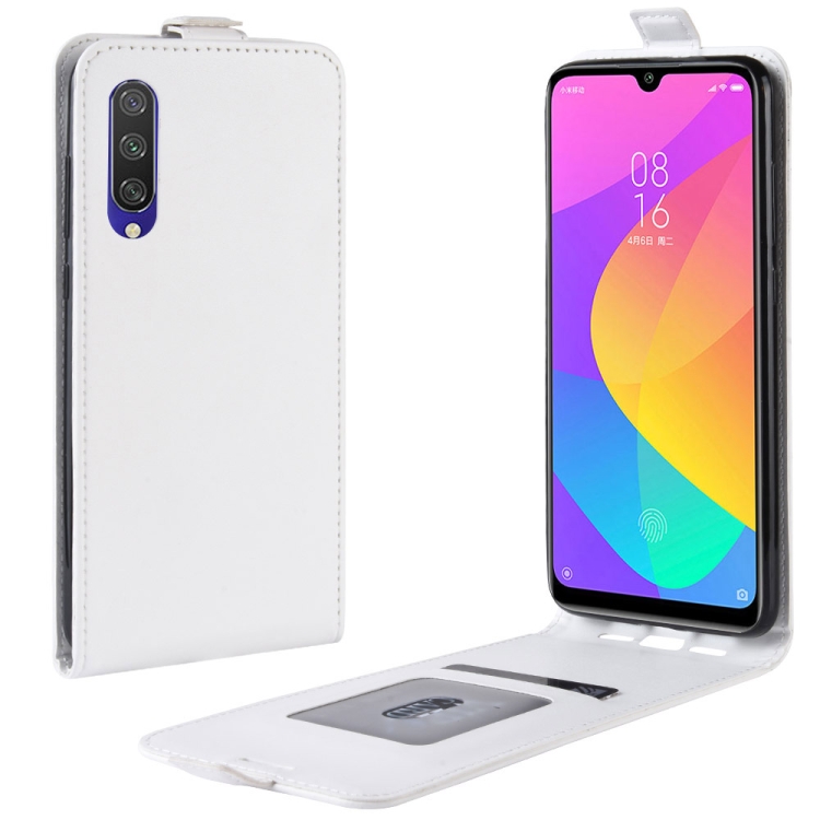 

Crazy Horse Vertical Flip Leather Protective Case for Xiaomi MI CC9e / MI A3(white)