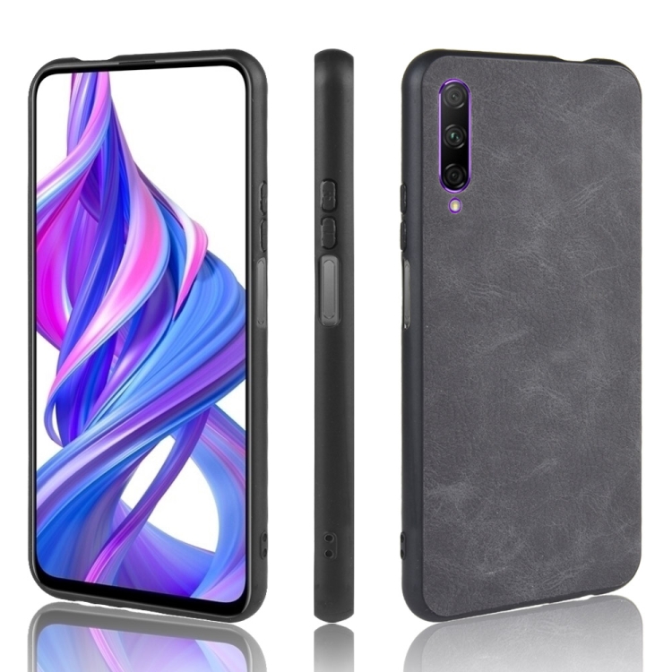 

Shockproof Sheep Skin PC + PU + TPU Case For Huawei Honor 9X / Honor 9X Pro(Light Black)
