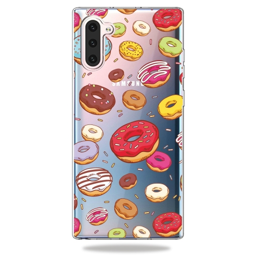 

Fashion Soft TPU Case 3D Cartoon Transparent Soft Silicone Cover Phone Cases For Galaxy A20 / A30(Doughnut)