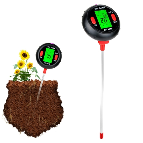 

RZ104 Soil PH Meter Humidity Detector Digital PH Meter Soil Monitor PH Gardening Plant Soil Tester