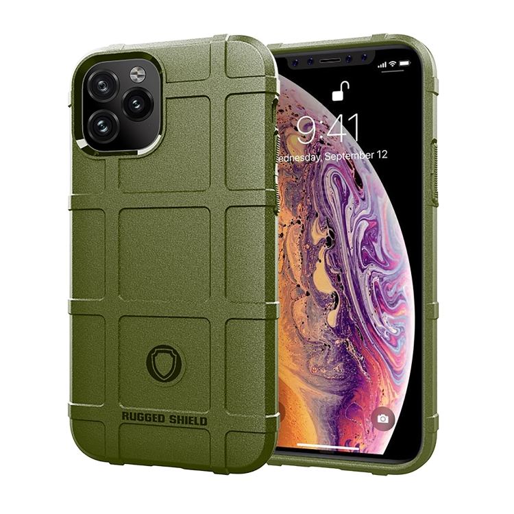 

Full Coverage Shockproof TPU Case for iPhone 11(Army Green)