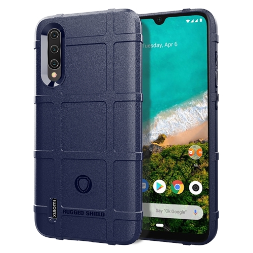 

Full Coverage Shockproof TPU Case for Xiaomi Mi A3(Blue)