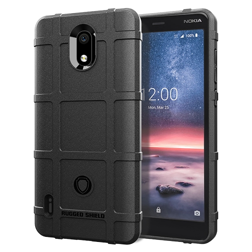 

Full Coverage Shockproof TPU Case for Nokia 3.1A(Black)