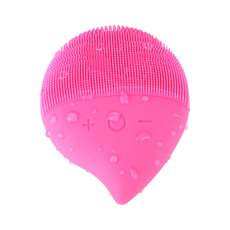 

MC-J01 Silicone Electric Washing Facial Cleansing Mask Imported Color Light Constant Cleansing Instrument(Rose red)