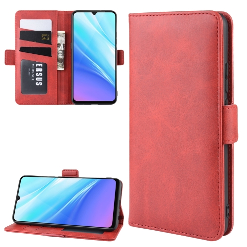 

Wallet Stand Leather Cell Phone Case for VIVO Y7s / IQOO Neo，with Wallet & Holder & Card Slots(Red)