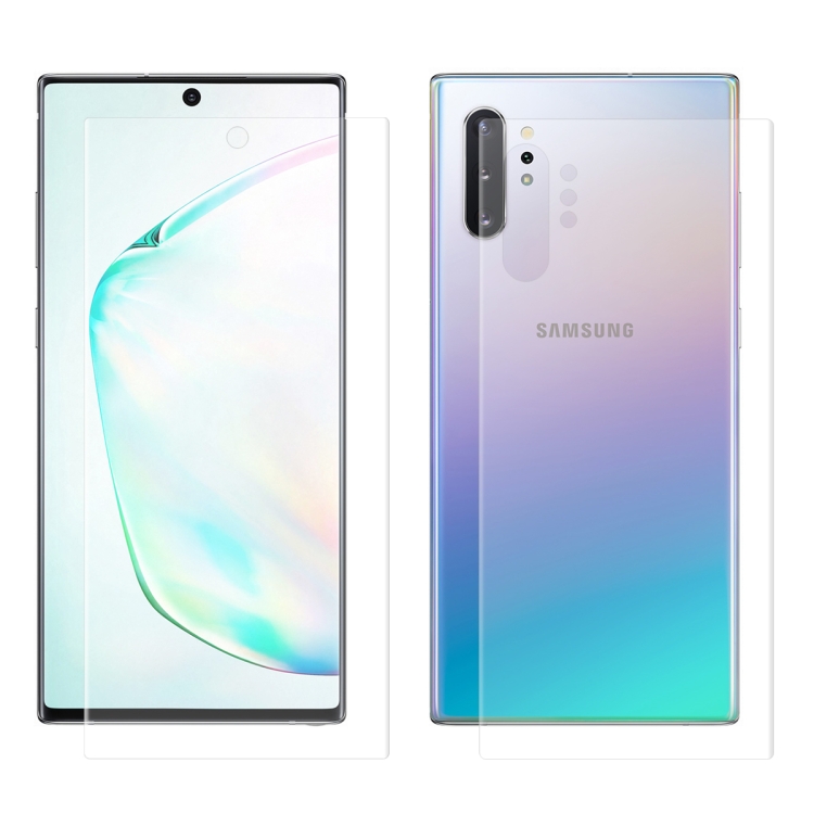 

ENKAY Hat-Prince 0.1mm 3D Full Screen Protector Explosion-proof Hydrogel Film Front + Back for Galaxy Note10