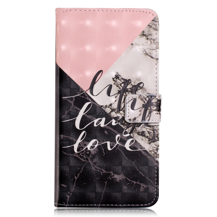 

3D Painted Pattern Horizontal Flip Leather Case with Stand & Card Slot & Wallet for Galaxy S10e(Black)