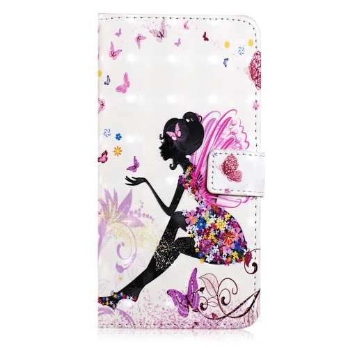 

3D Painted Pattern Horizontal Flip Leather Case with Stand & Card Slot & Wallet for Galaxy S10+(Banshee)