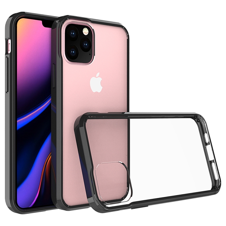 

Scratchproof TPU + Acrylic Protective Case for iPhone 11 Pro(Black)