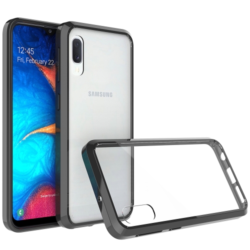 

Scratchproof TPU + Acrylic Protective Case for Galaxy A10e(Black)