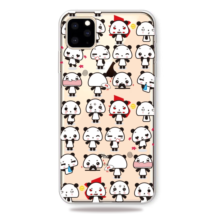 

Printing Pattern Soft TPU Cell Phone Cover Case for iPhone 11 Pro(Mini Panda)