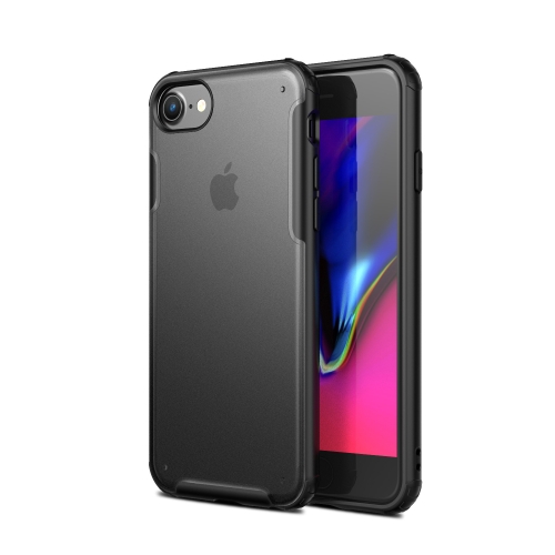 

Scratchproof TPU + Acrylic Protective Case for iPhone 7 / 8(black)