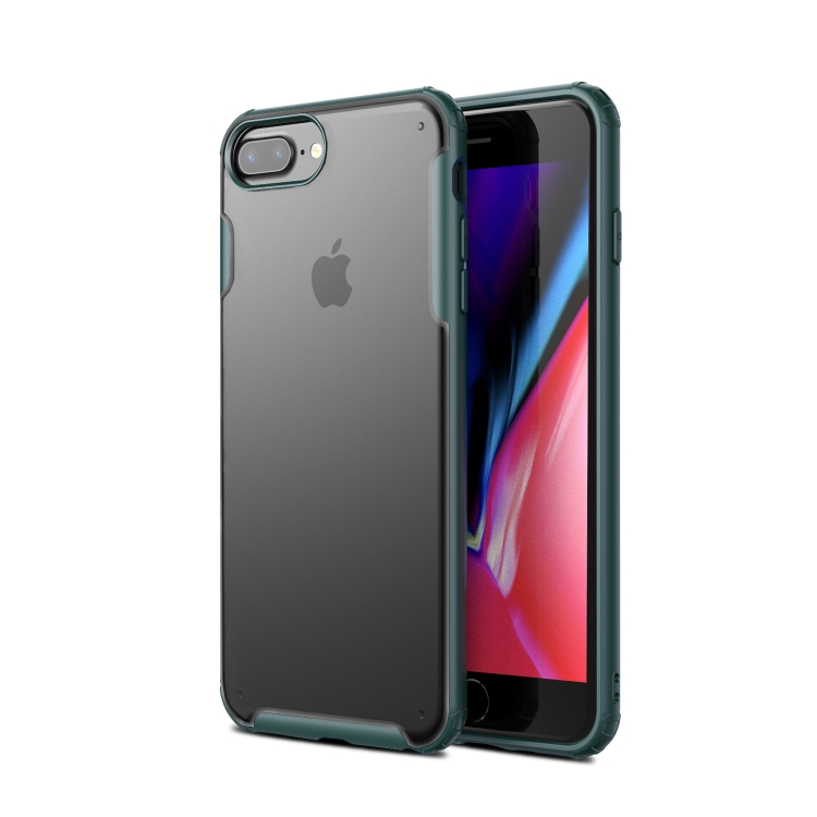 

Scratchproof TPU + Acrylic Protective Case for iPhone 7 Plus / 8 Plus(Dark green)