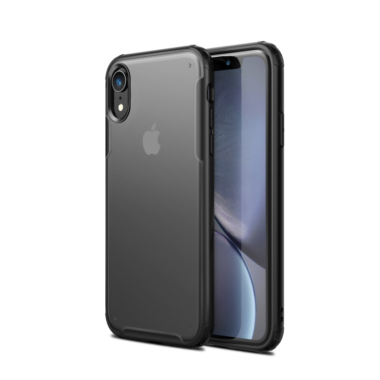 

Scratchproof TPU + Acrylic Protective Case for iPhone XR(Black)