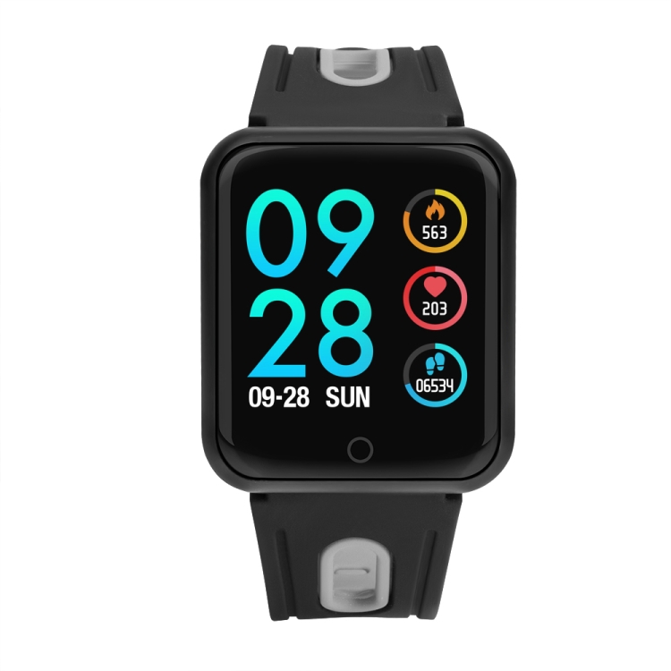 

P68 1.3 inch IPS Color Screen Smartwatch IP68 Waterproof,Silicone Watchband,Support Call Reminder/Heart Rate Monitoring/Blood Pressure Monitoring/Sleep Monitoring/Blood Oxygen Monitoring(Gray)