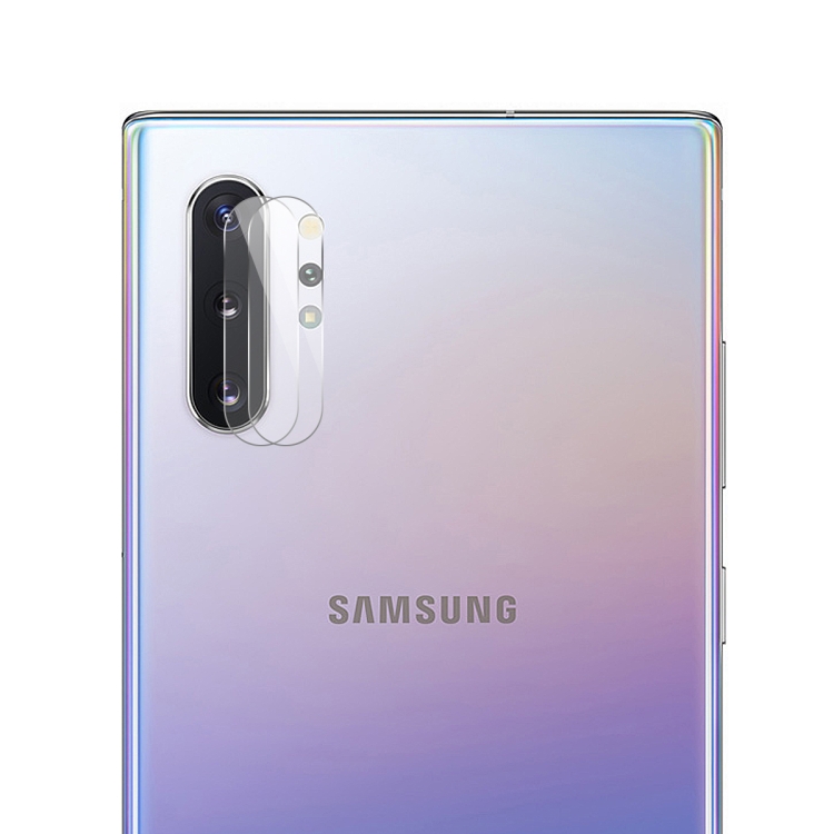 

2 PCS ENKAY Hat-Prince 0.2mm 9H 2.15D Round Edge Rear Camera Lens Tempered Glass Film for Galaxy Note 10 / Note 10+