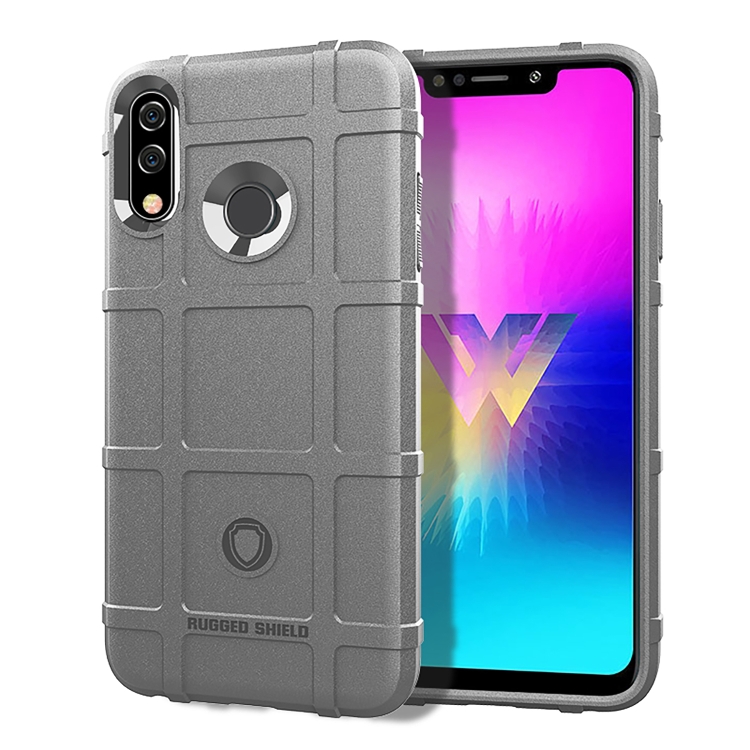 

Full Coverage Shockproof TPU Case for LG W10(Grey)